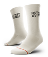 Core Off White Athletic Crew Socks