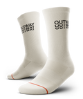 Chaussettes de sport ras du cou Off White de base
