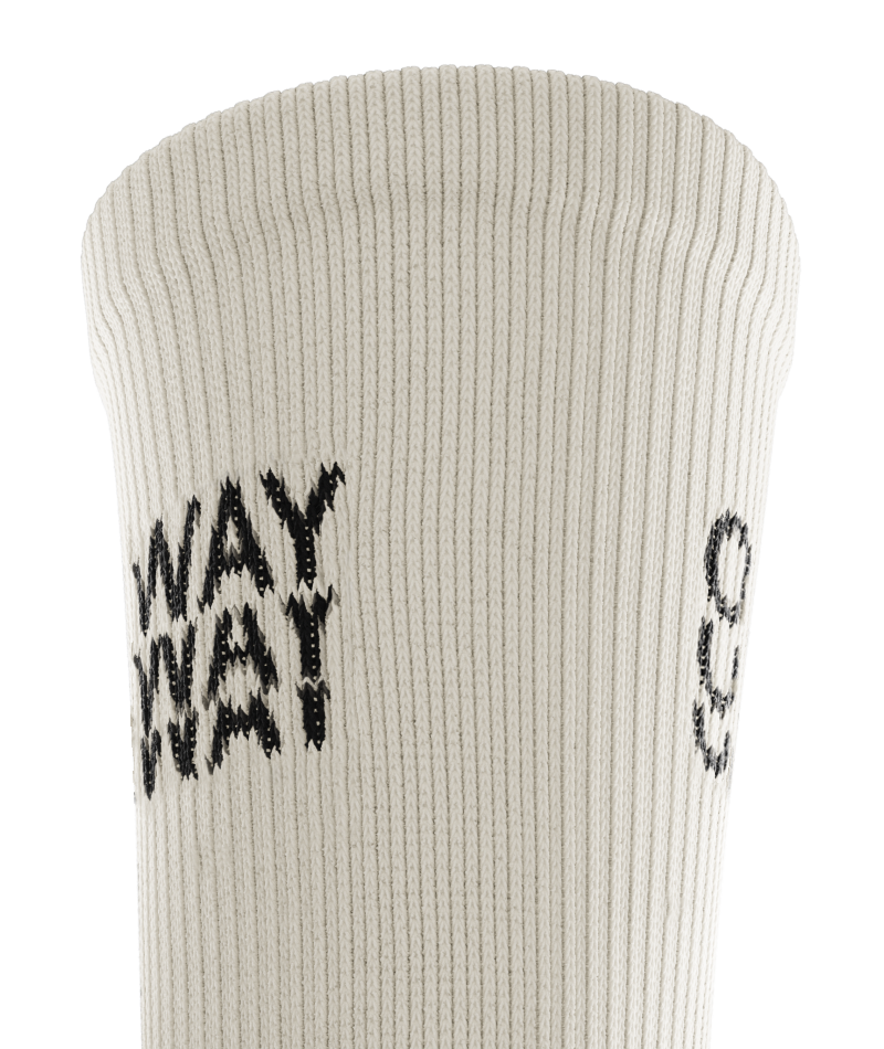 Chaussettes de sport ras du cou Off White de base