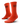 Core Orange Athletic Crew Socks