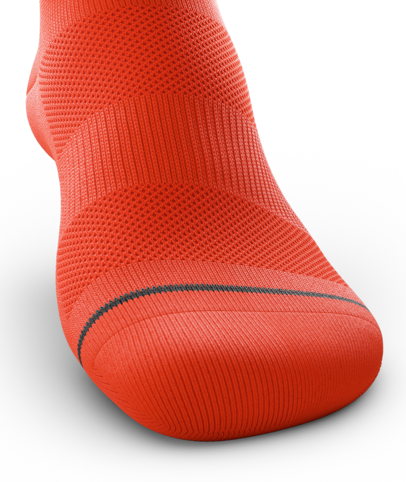 Core Orange Athletic Crew Socks