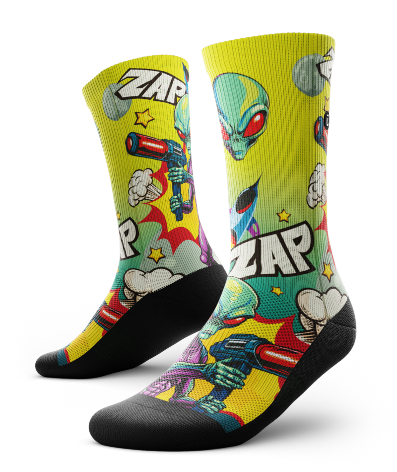 Cosmic Crusaders Crew Socks