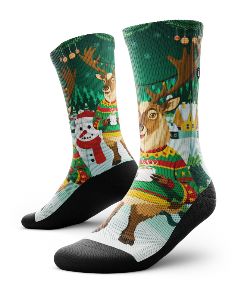 Cozy Caribrew Athletic Crew Socks