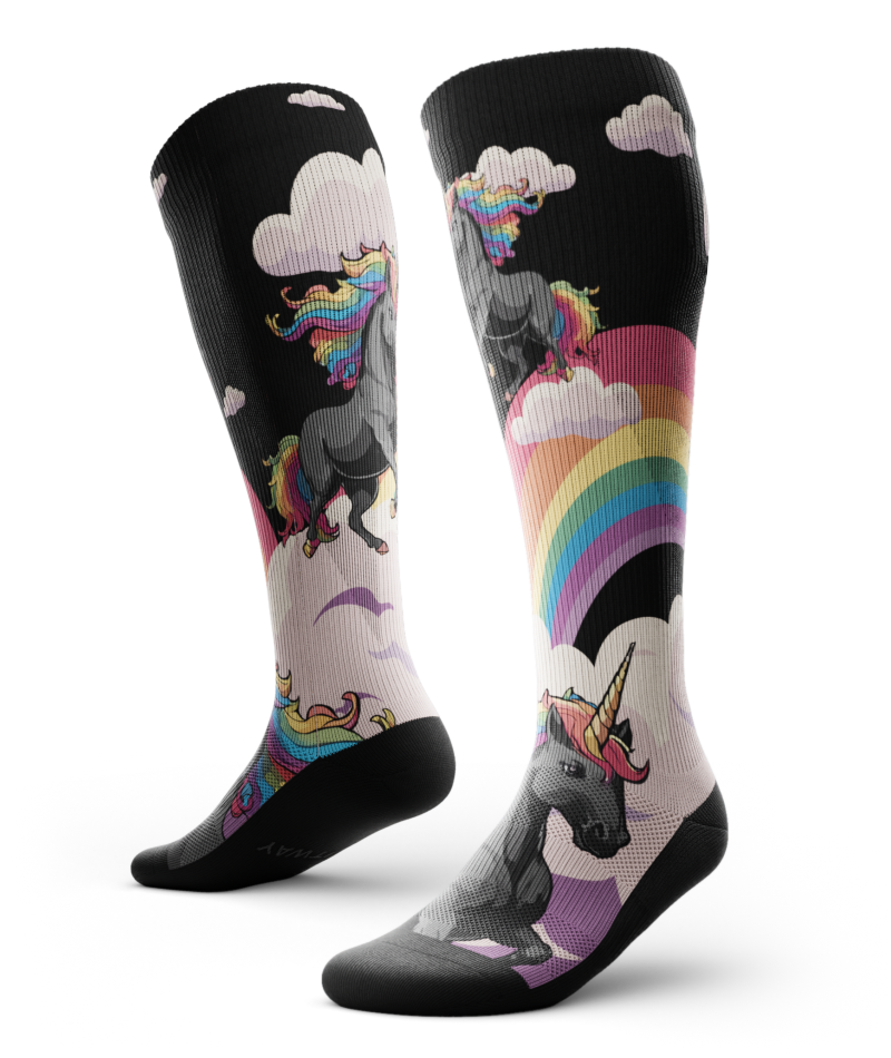Chaussettes de compression montantes Dark Magic Athletic