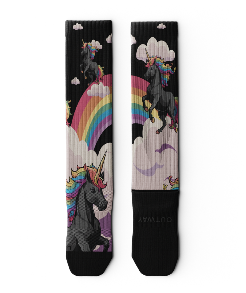 Dark Magic Athletic Knee High Compression Socks