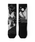 Dark 'N Light Athletic Crew Socks