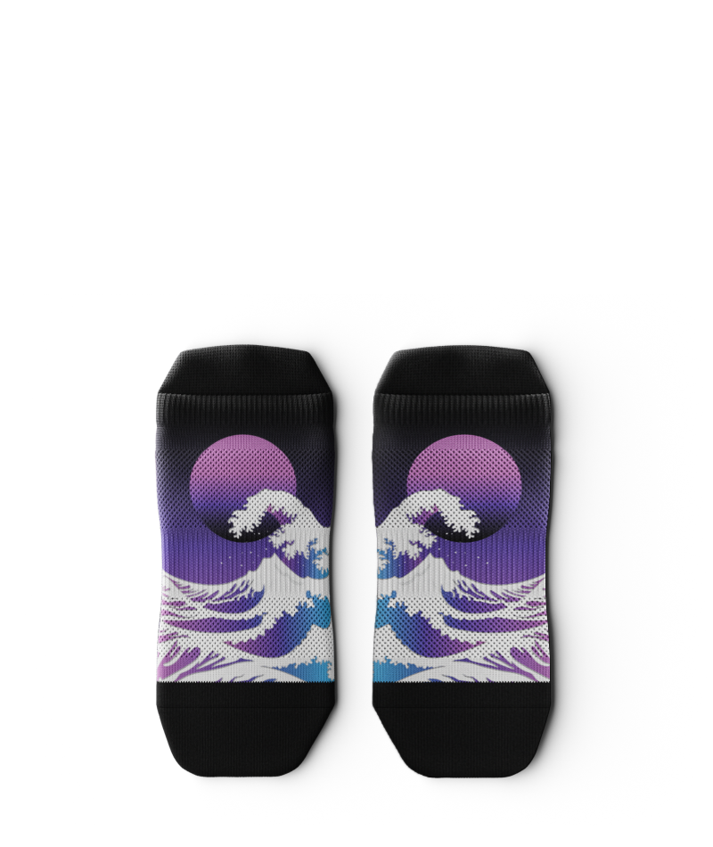 Dark Tide Ankle Socks