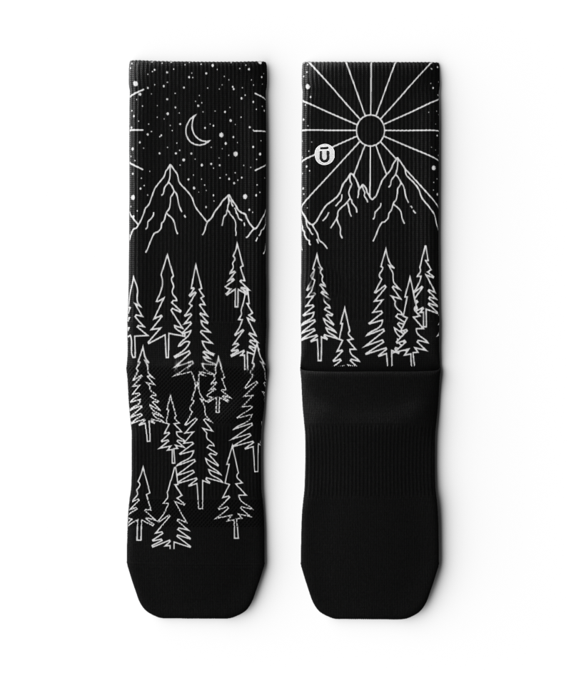 Nocturne Athletic Crew Socks 3-Pack
