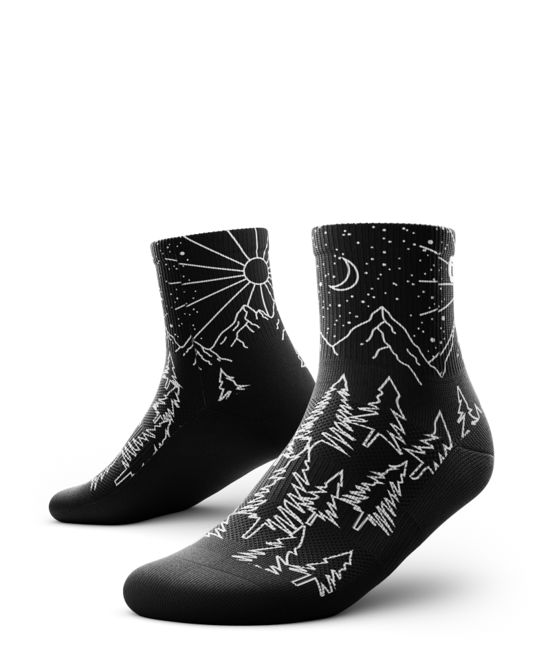Day 'N Night Athletic Quarter Socks