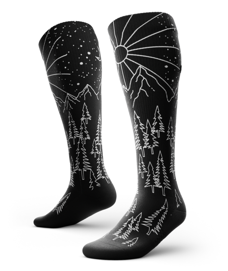 Day N Night Athletic Knee High Compression Socks by OUTWAY