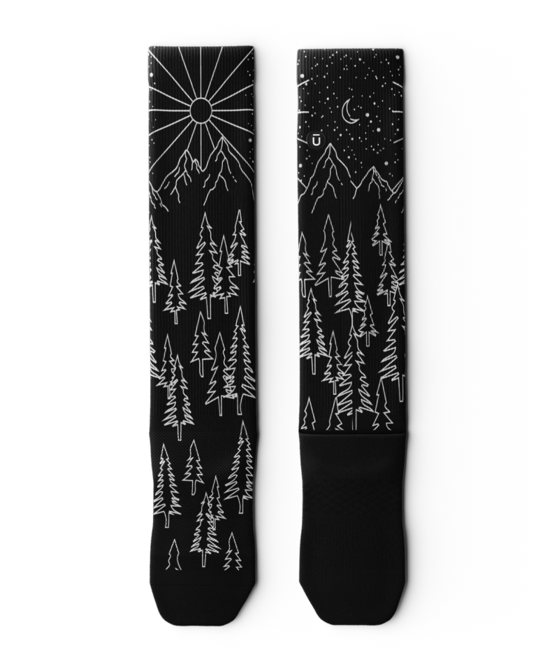 Wilderness Athletic Knee High Compression Socks 3-Pack