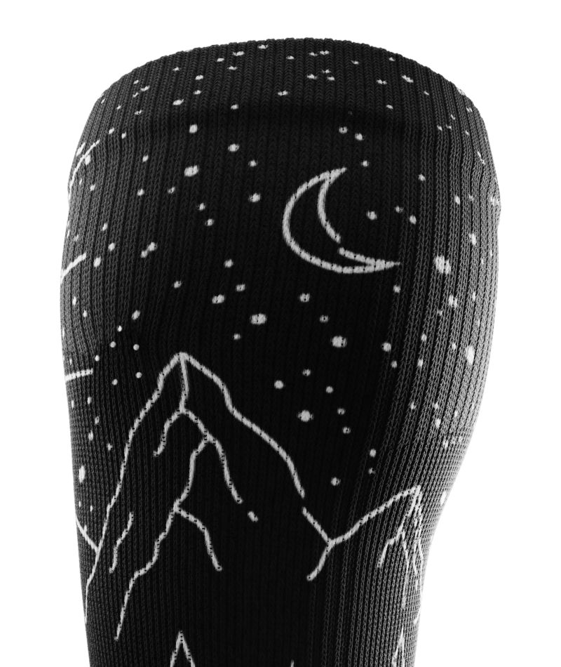 Chaussettes de compression athlétiques hauteur genou Day 'N Night