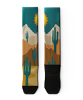 Deserted Athletic Knee High Compression Socks