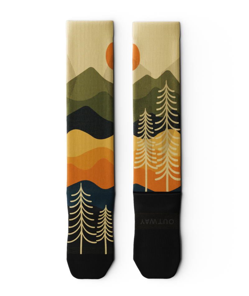 Drifter Athletic Knee High Compression Socks
