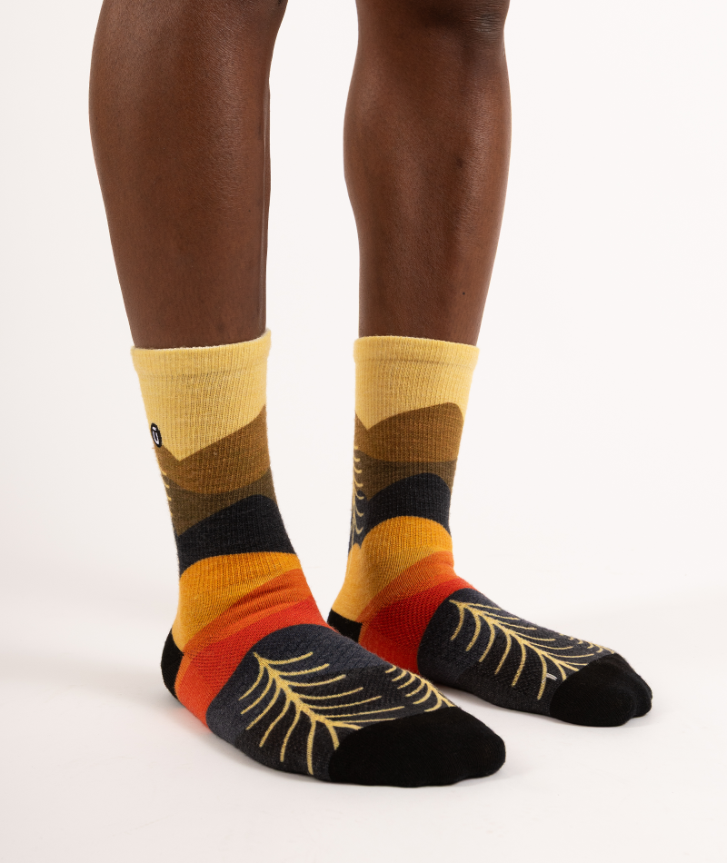 Vista Merino Wool Lite Crew Socks 3-Pack