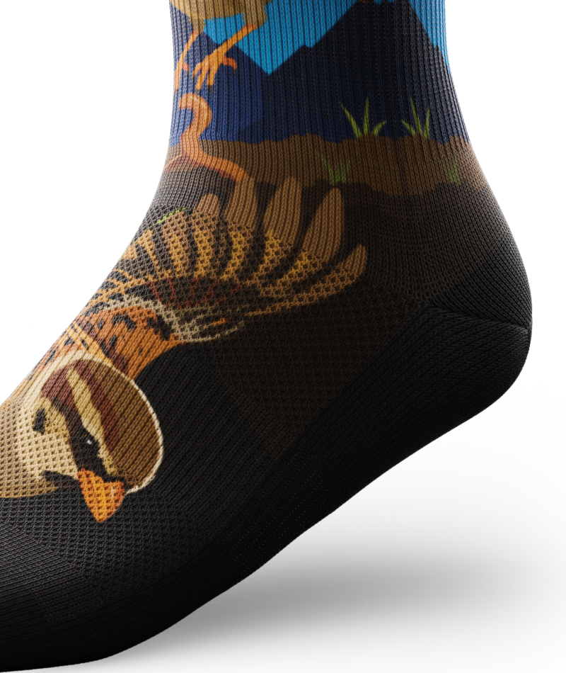 Early Bird Athletic Crew Socks