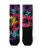 Electric Palm Crew Socks