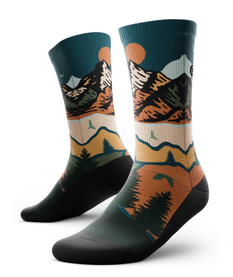 Ember Ridge Athletic Crew Socks