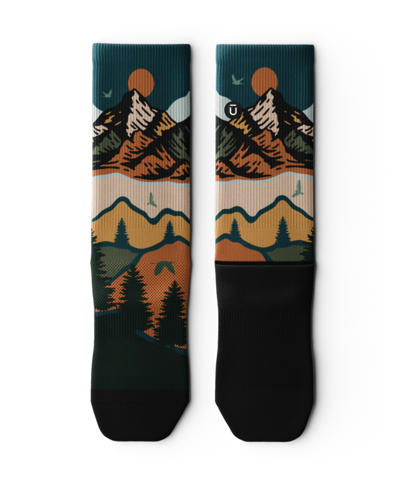 Ember Ridge Athletic Crew Socks