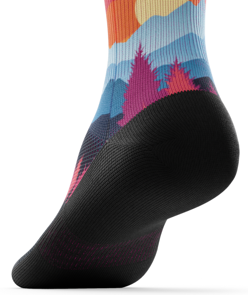 Emberwood Quarter Socks