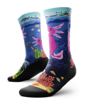 Enchanted Deep Athletic Crew Socks