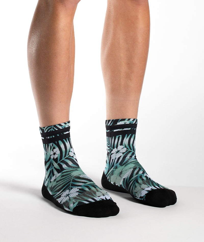 Evergreen Athletic Quarter Socks