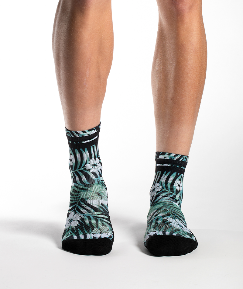 Evergreen Athletic Quarter Socks