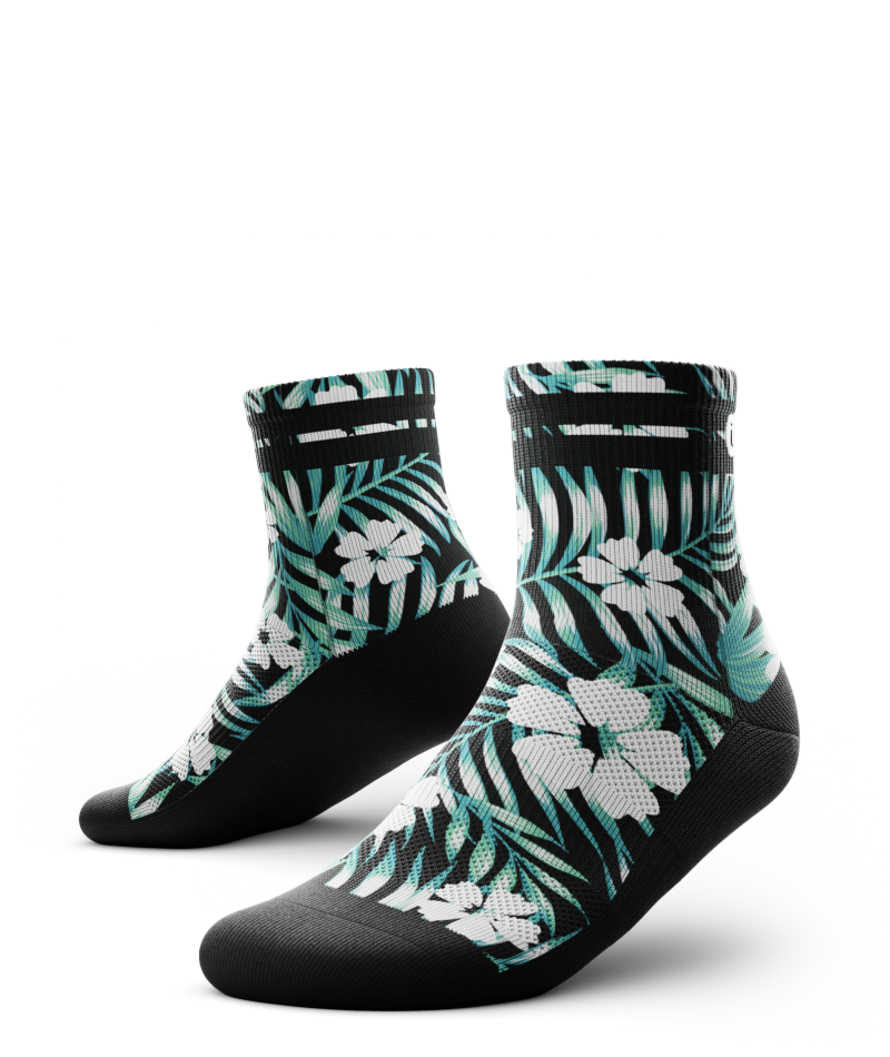 Evergreen Athletic Quarter Socks