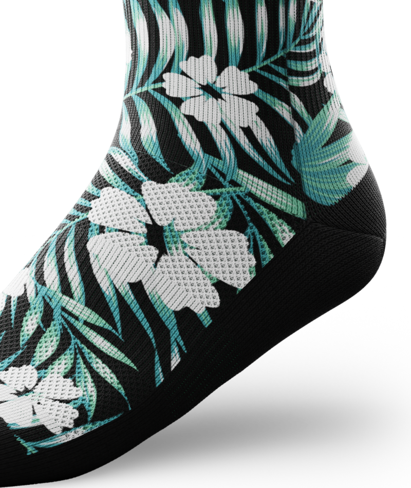 Evergreen Athletic Quarter Socks