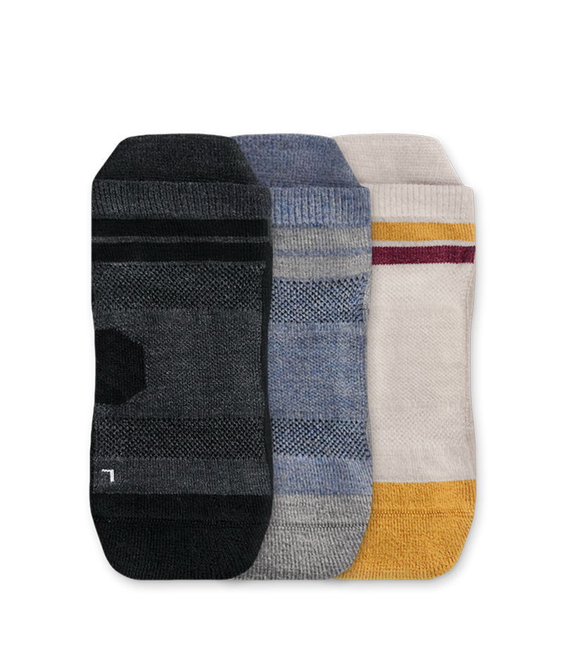 Merino Ankle Socks 3-Pack