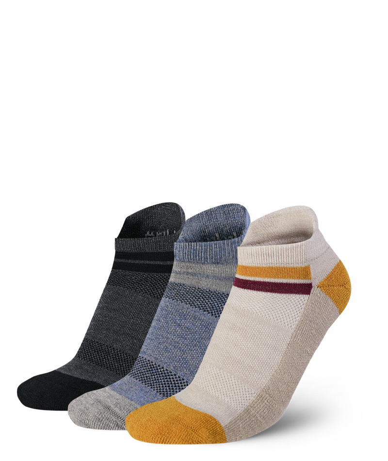 Merino Ankle Socks 3-Pack