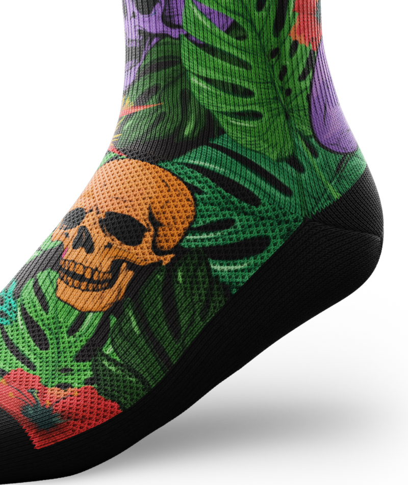 Exotic Remains Athletic Crew Socks