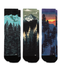 Explorer Merino Wool Lite Crew Socks 3-Pack