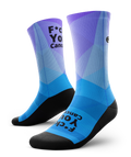 FU Cancer Athletic Crew Socks