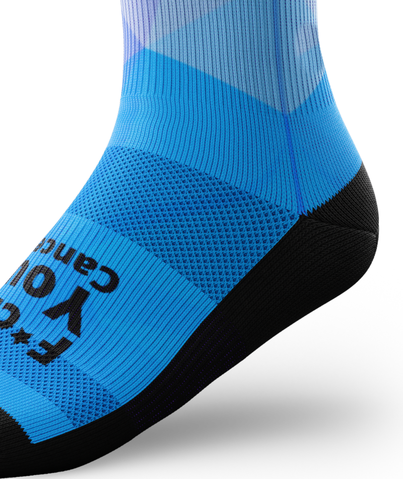 FU Cancer Athletic Crew Socks