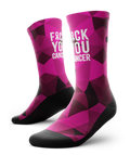 FU Breast Cancer Athletic Crew Socks