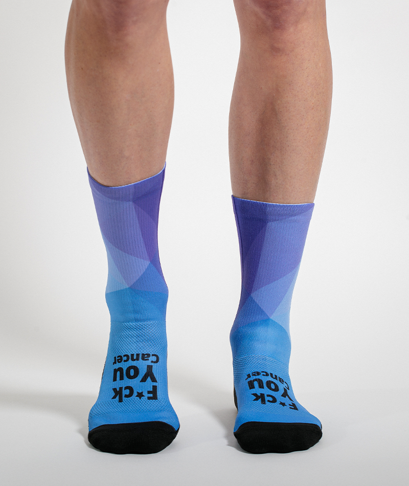 FU Cancer Athletic Crew Socks