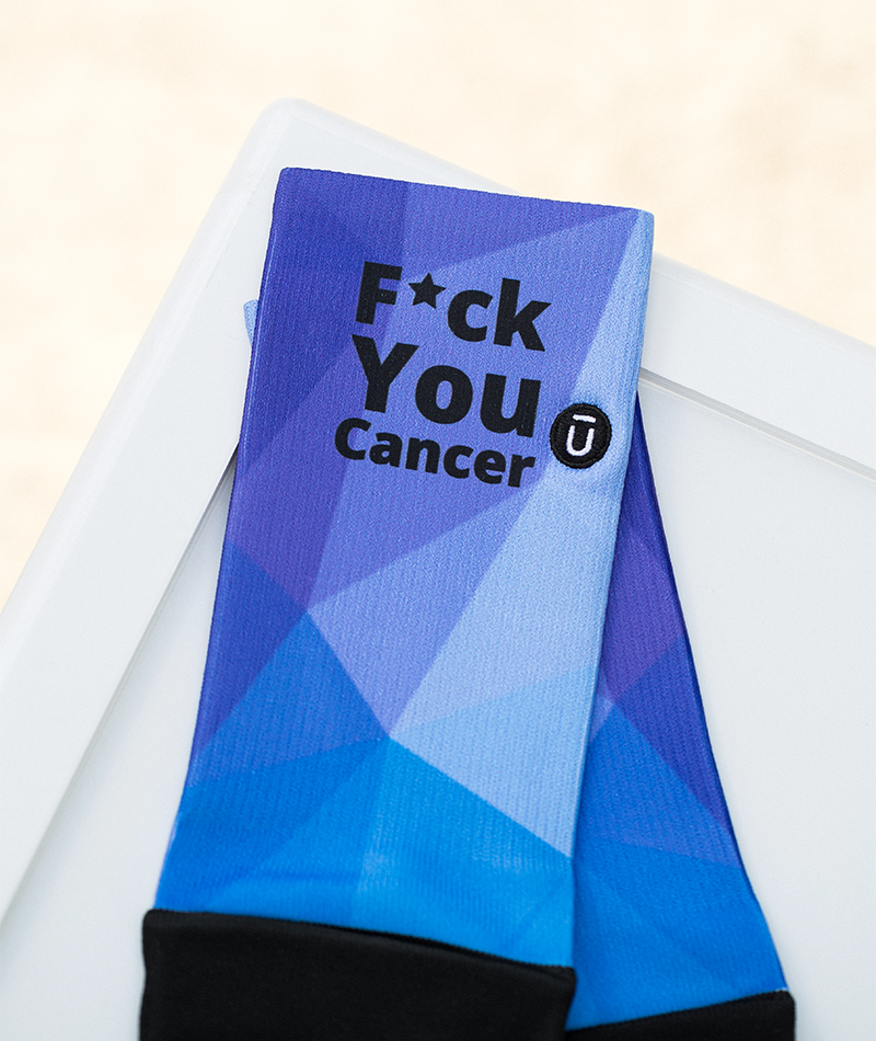 FU Cancer Athletic Crew Socks