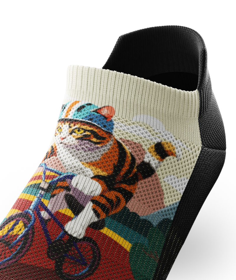 Fast and Furriest Ankle Socks