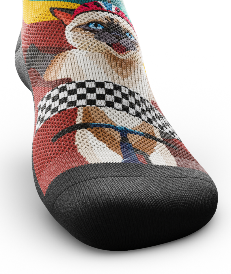 Fast and Furriest Athletic Crew Socks