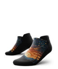 Fiery Night Athletic Ankle Socks