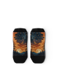 Fiery Night Athletic Ankle Socks