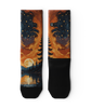 Fiery Night Crew Socks