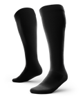 Chaussettes de compression montantes noires Athlétisme Modèle phare