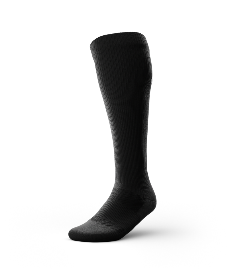Buy Set of 4 Pairs Knee Length Copper Infused Compression Socks - Black  (L/XL) at ShopLC.