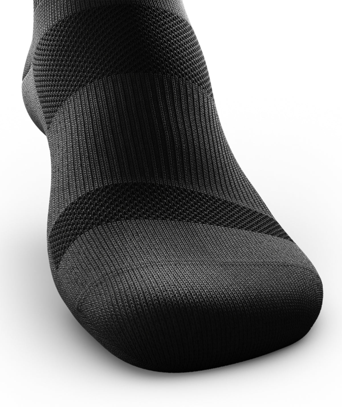 Flagship Black Athletic Knee High Compression Socks 3-Pack V1