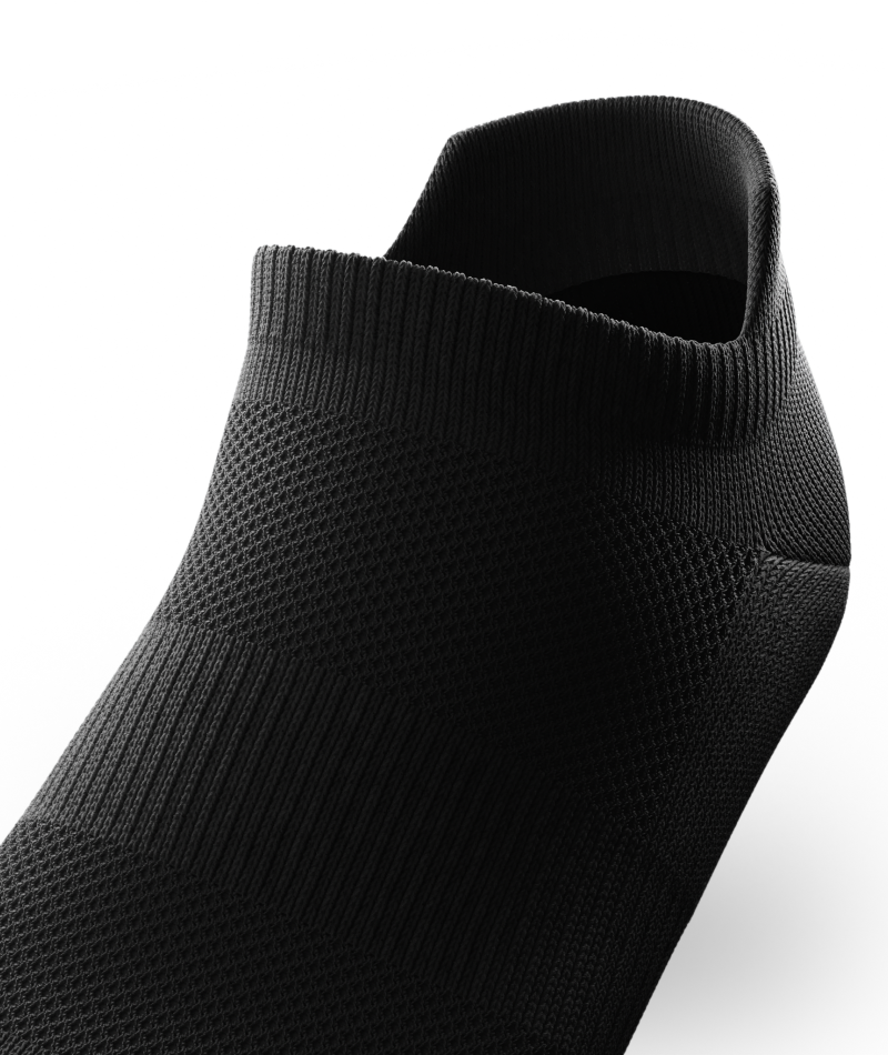 Flagship Black Athletic Ankle Socks