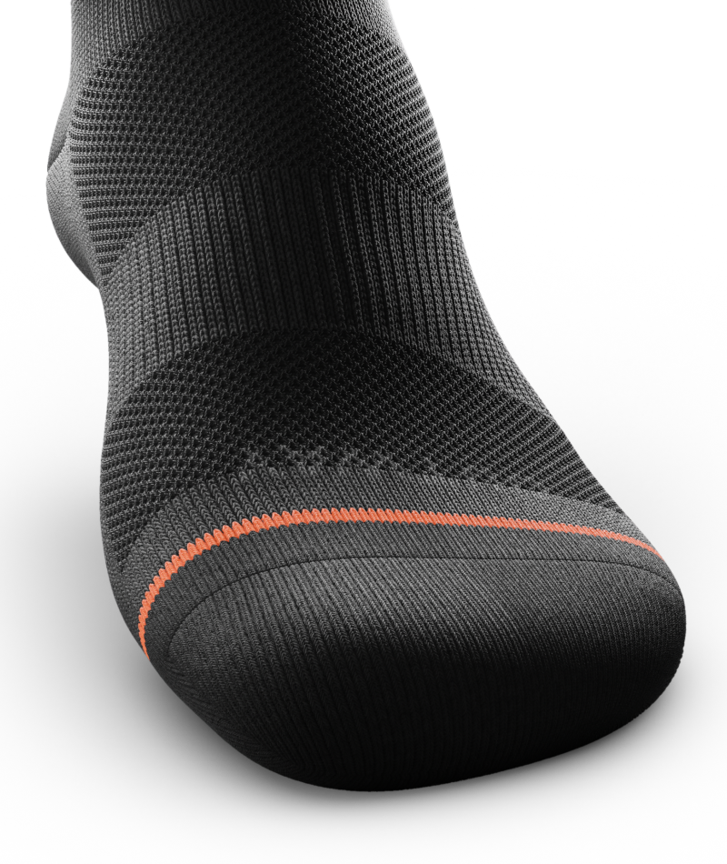 Flagship Black Athletic Crew Socks
