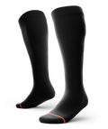 Flagship Black Athletic Knee High Compression Socks
