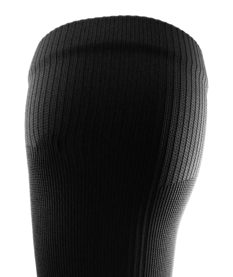 Flagship Black Athletic Knee High Compression Socks